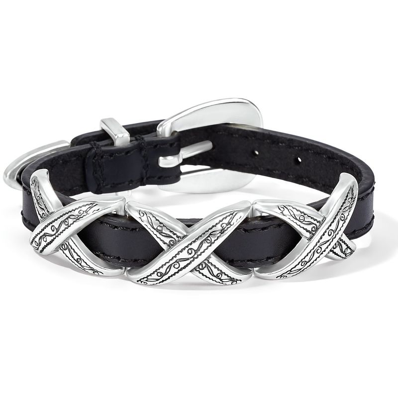Bracelet - Kriss Kross Etched