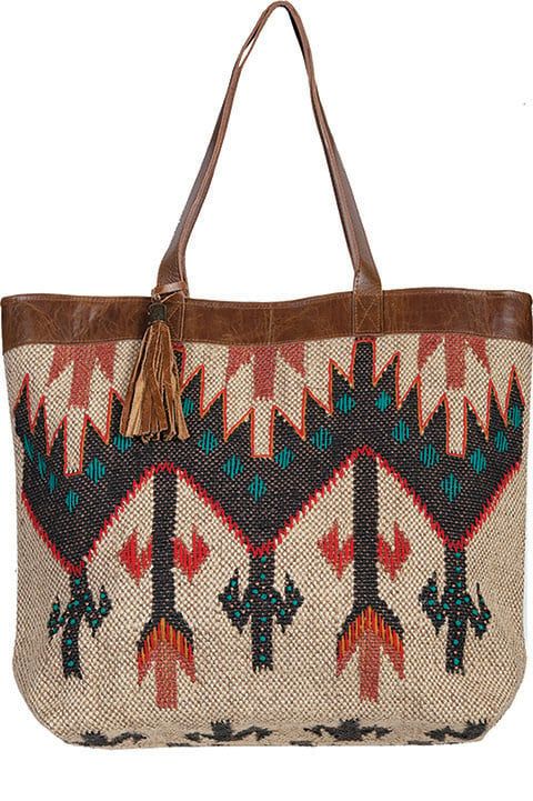 Handbag - Scully Woven Bag