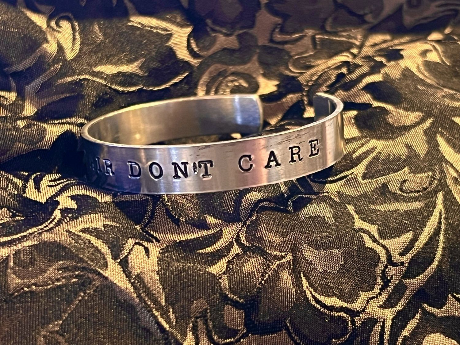 Bracelet - Handmade Stamped 
