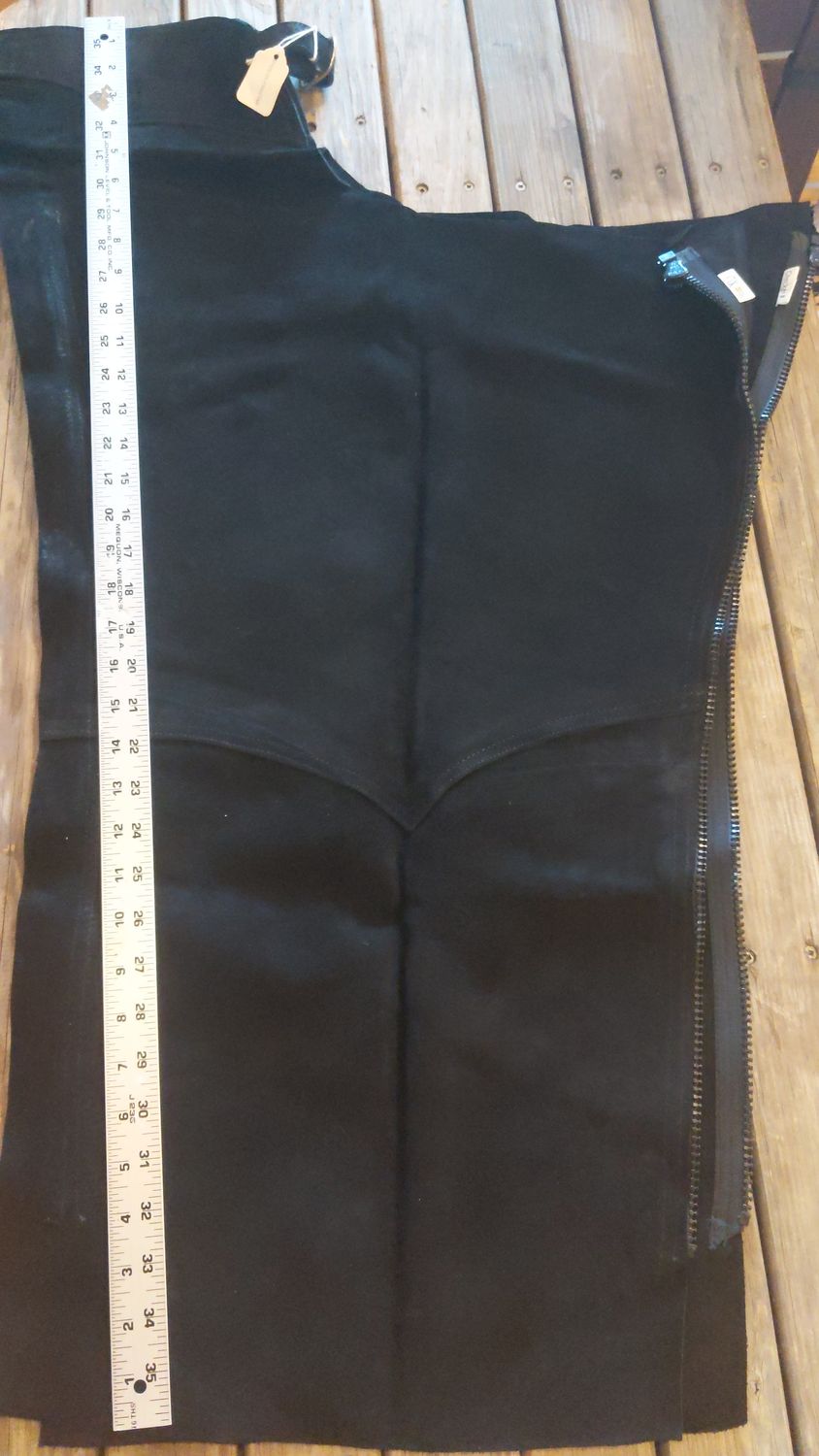 Children's Congress Leather Schooling Chaps - XL