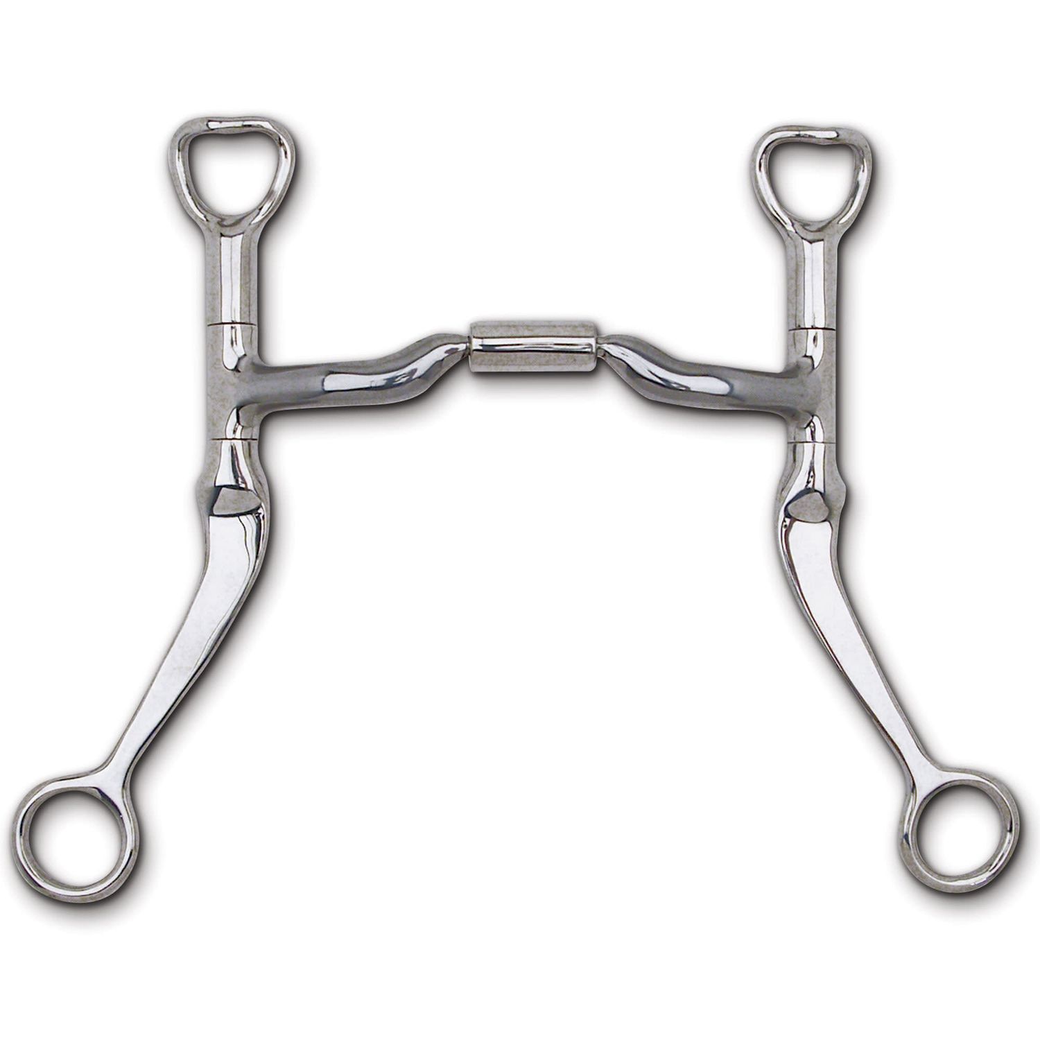 Myler Flat Shank Low Port Comfort Snaffle MB 04 - 5"