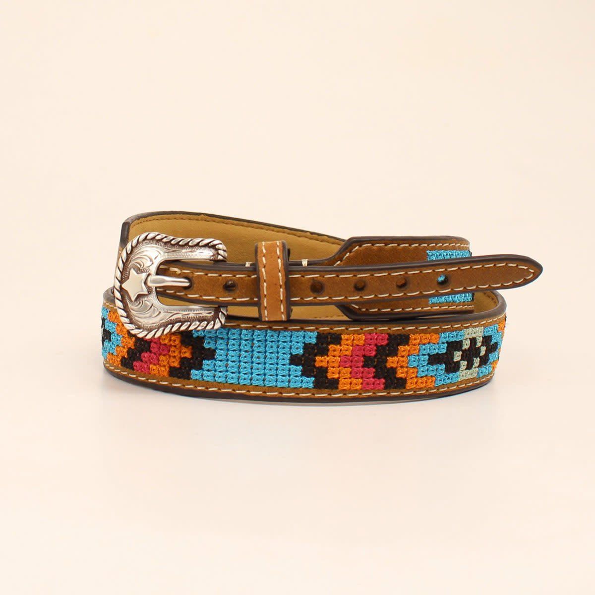 Hat Band - 3/4" Multi Colored Fabric
