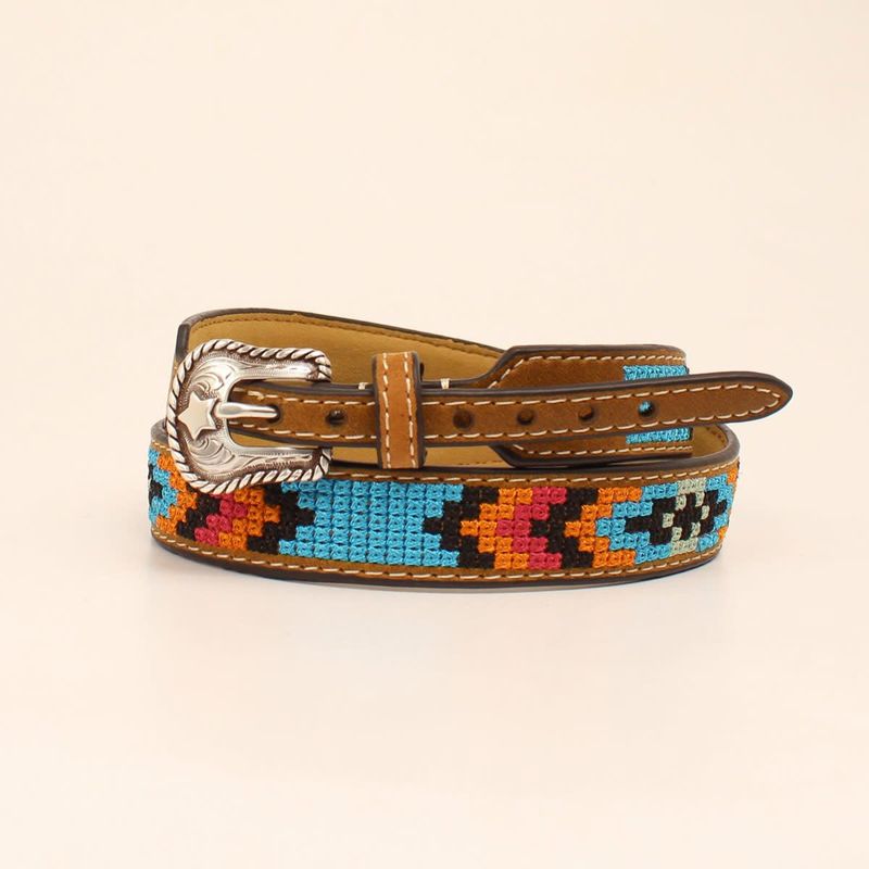 Hat Band - 3/4" Multi Colored Fabric
