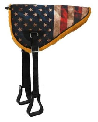 Bareback Pad - American Flag Design