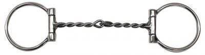 Dee Ring - Twisted Stainless Steel Snaffle, 5"