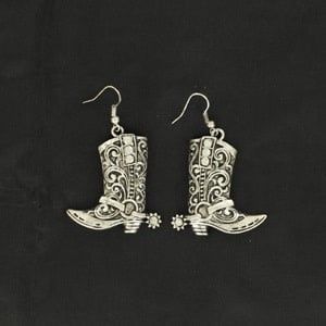 Earrings - Western Boot