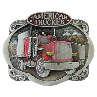 Belt Buckle - American Trucker