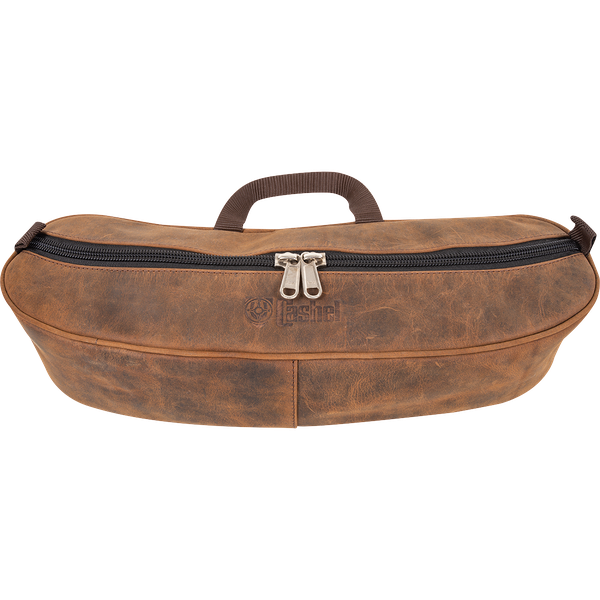 Cantle Saddle Bag with Distressed Leather