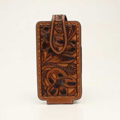 Cell Phone Case - Tan Inlay