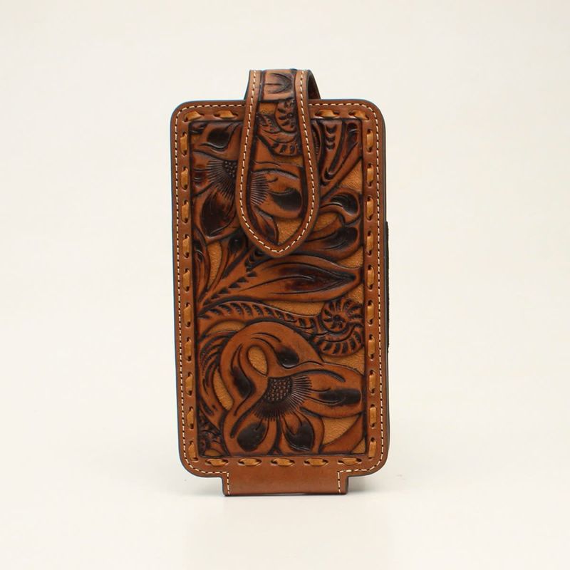 Cell Phone Case - Tan Inlay