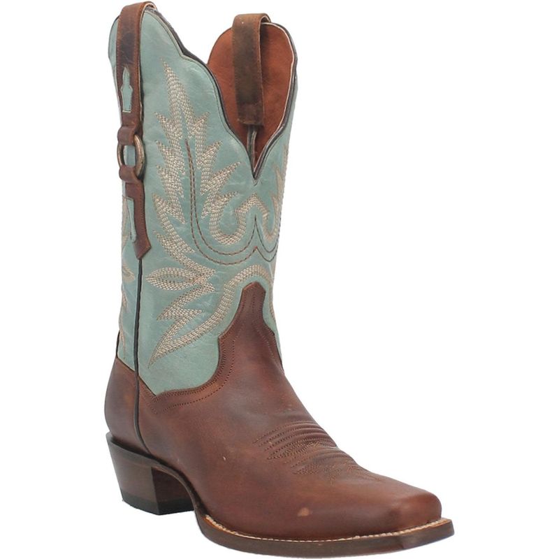 Women's Dan Post Tamra Turquoise/Brown