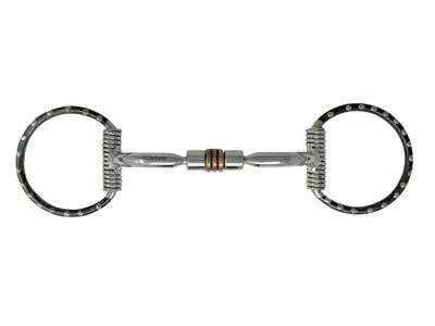 Dee Ring - Spotted with Copper Roller - 5"