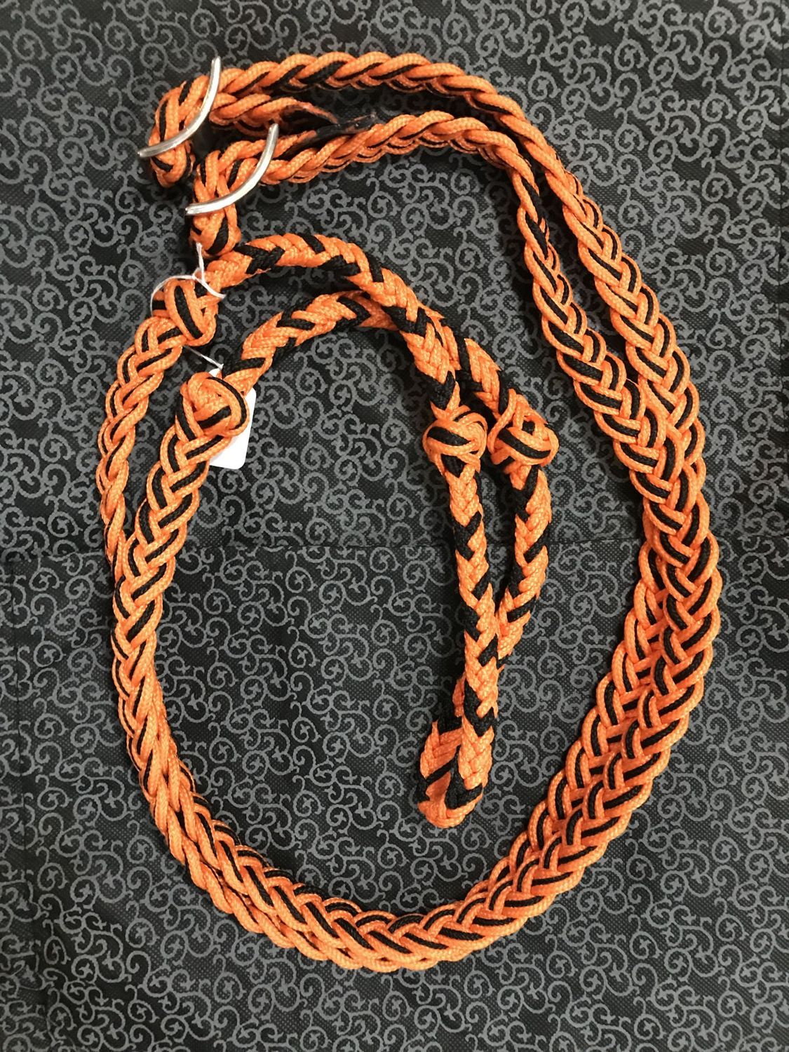 Nylon Braided Barrel Rein