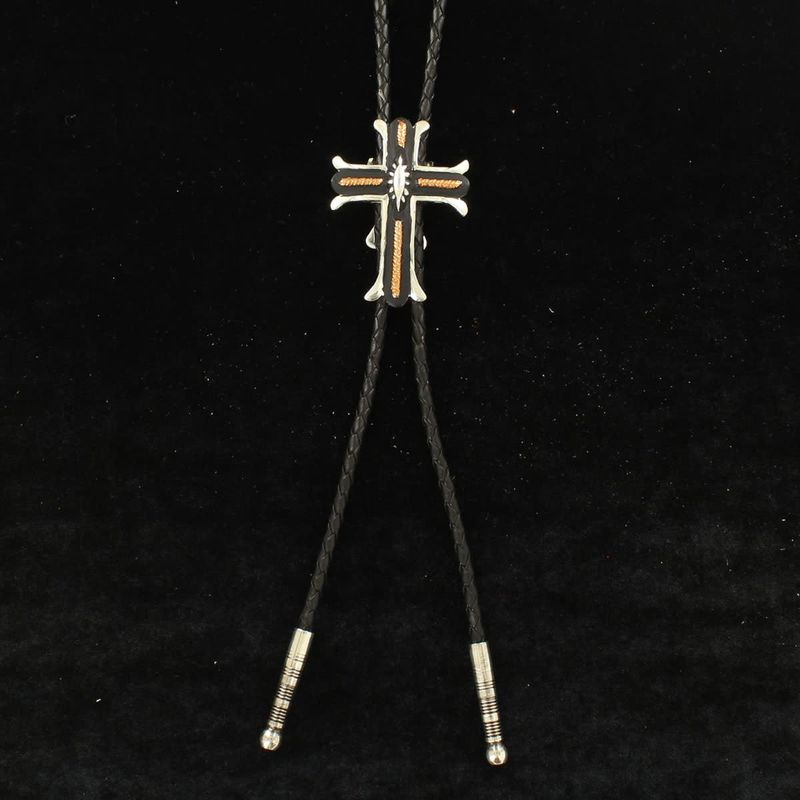 Bolo Tie - Cross
