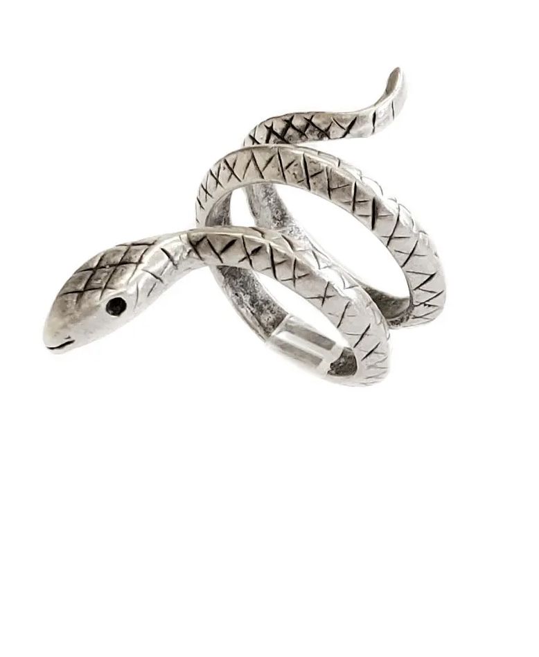 Ring - Handmade Brass Snake