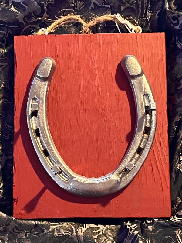 Wall Hook - Horseshoe and Nails
