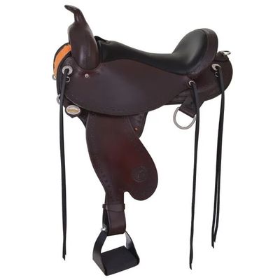 16" Wide Bar Circle Y Alabama Trail -Spider Saddle