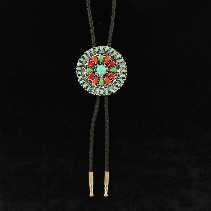 Bolo Tie - Sunburst Western Bolo