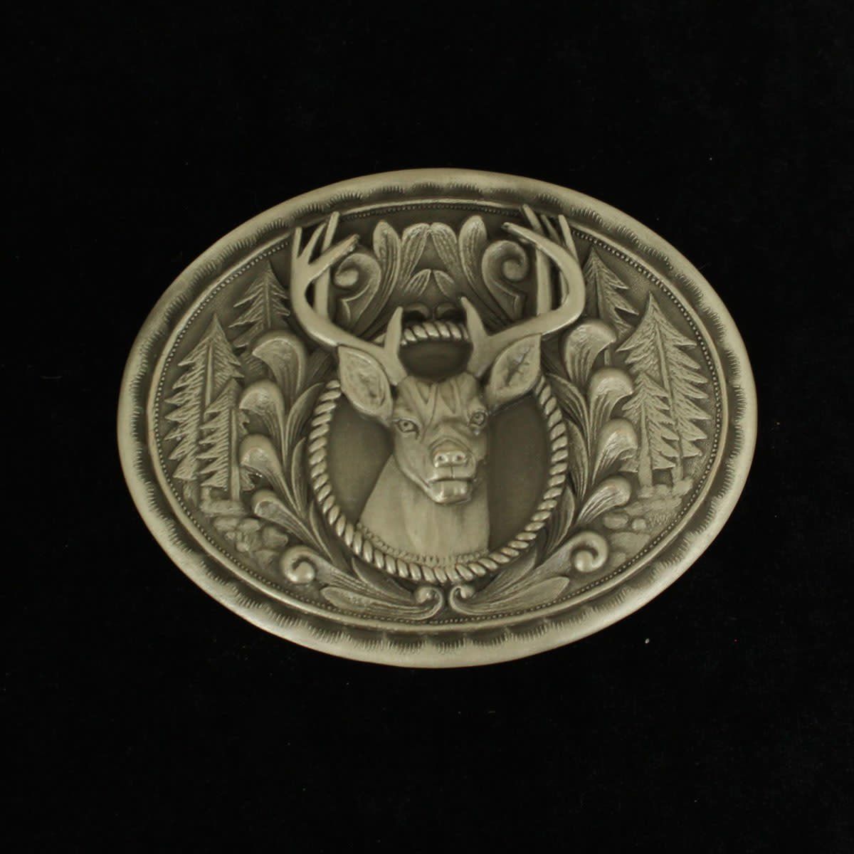 Belt Buckle - Buck in Center