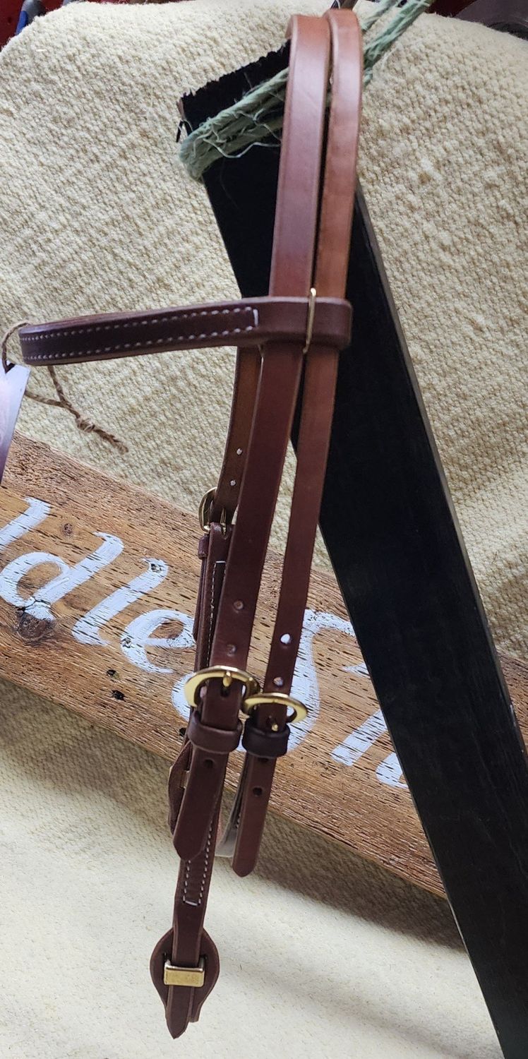 Circle L Quick Change Headstall with Tab and Loop Ends