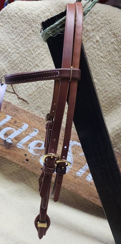 Circle L Quick Change Headstall with Tab and Loop Ends