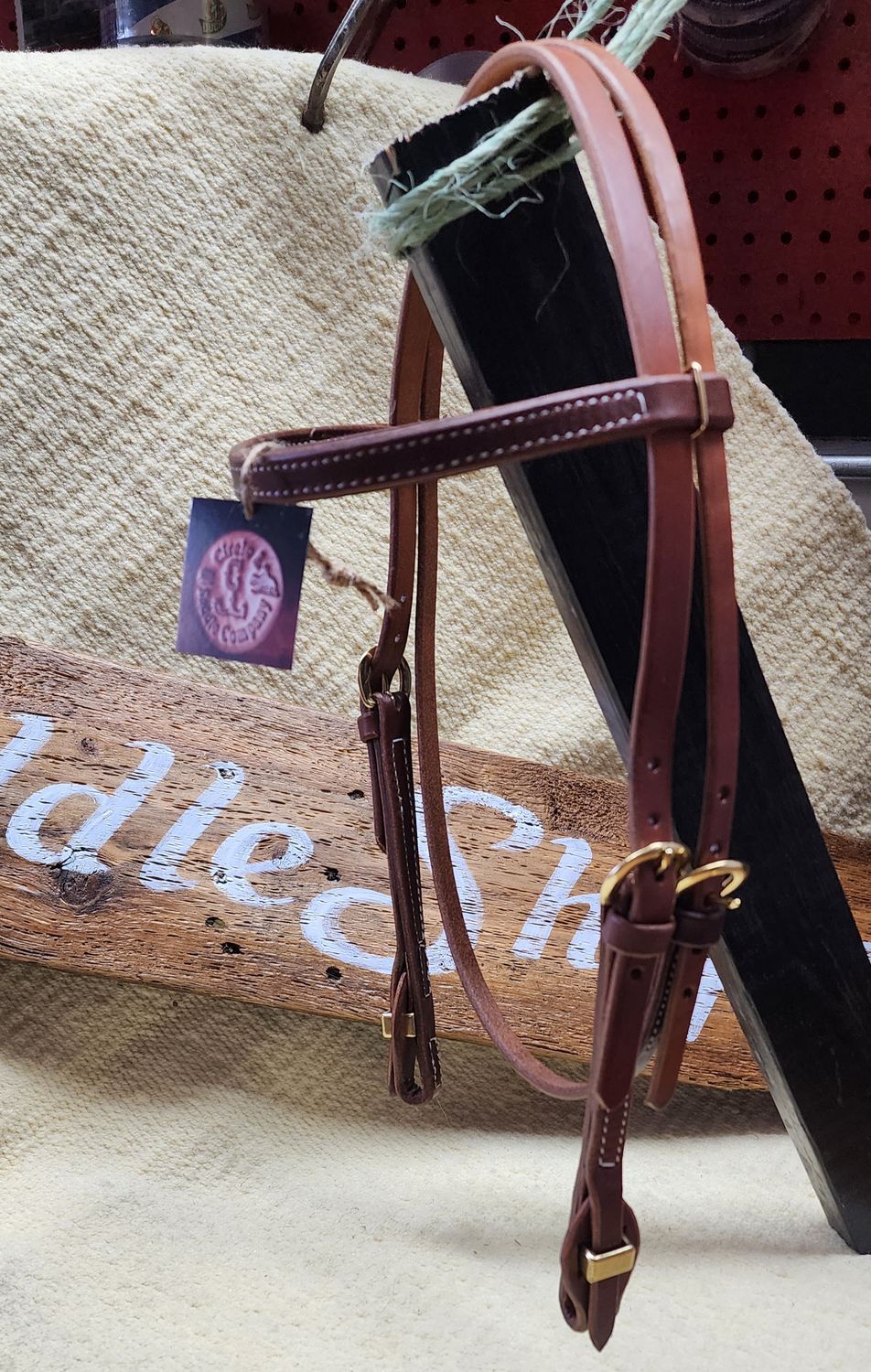 Circle L Quick Change Headstall with Tab and Loop Ends