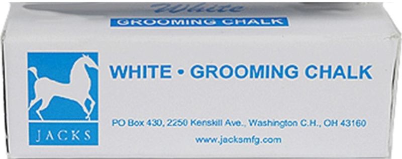 Jack's Brand Equine Grooming Chalk - White