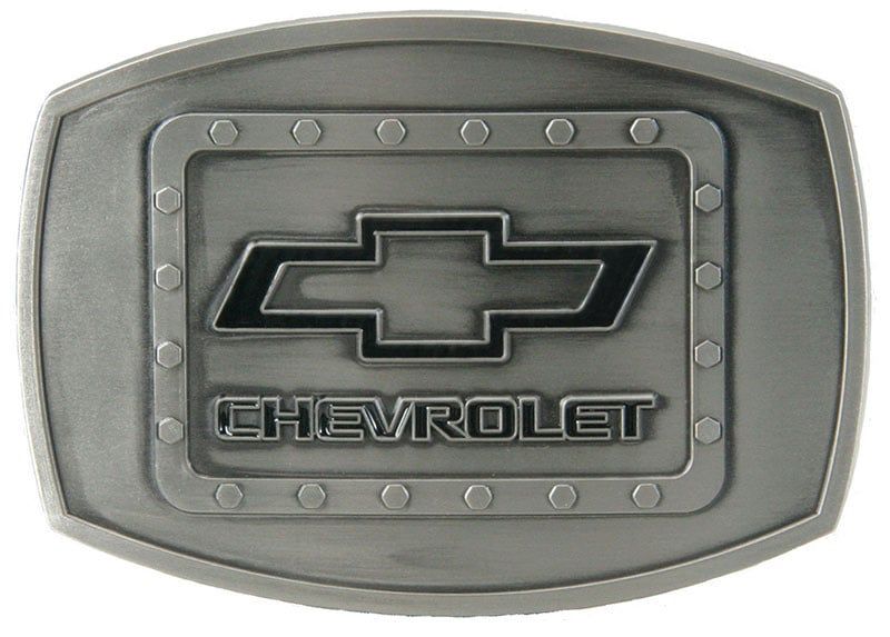 Belt Buckle - Chevy Riveted