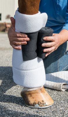 12" Standing Wraps - Set of Four Black