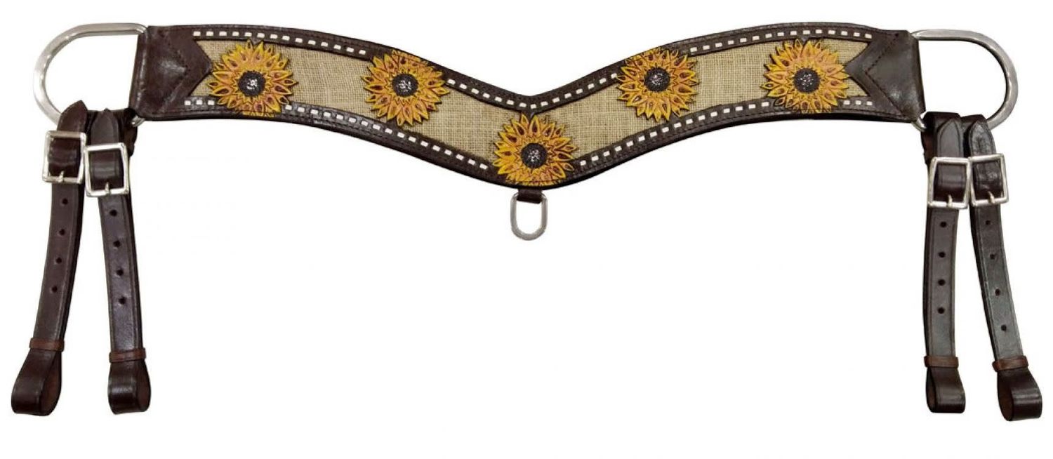 Showman Tripping Collar with Sunflowers