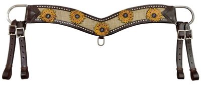 Showman Tripping Collar with Sunflowers