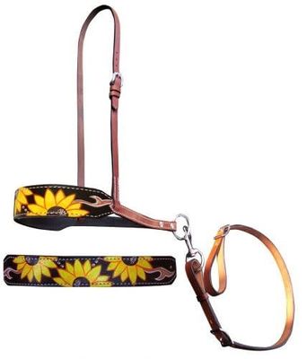 Showman Hand Painted Tie Down - Sunflowers
