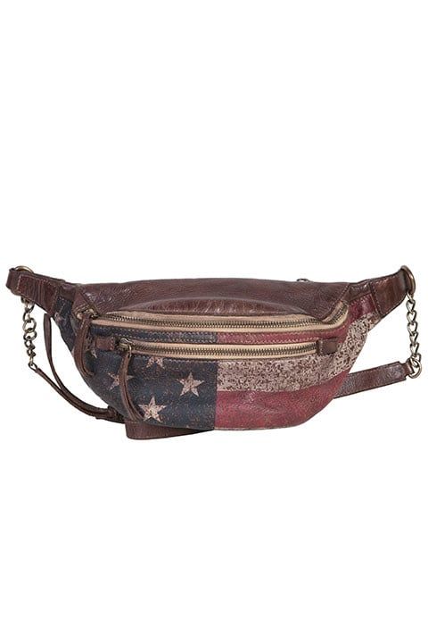 Scully Stars and Stripes Waist Pouch