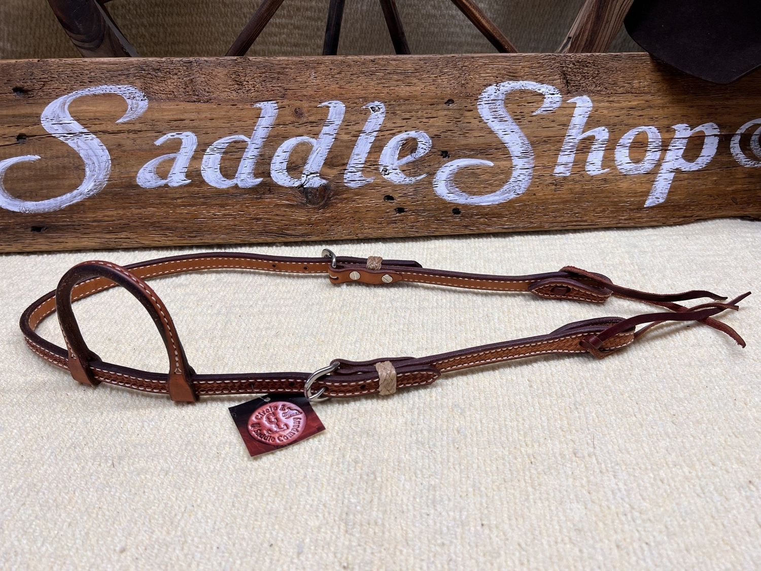 Circle L One Ear Headstall with Rawhide Keepers