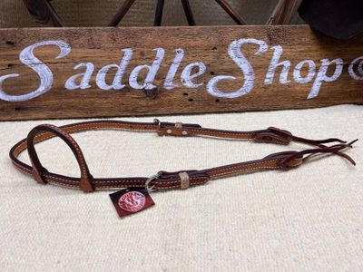 Circle L One Ear Headstall with Rawhide Keepers