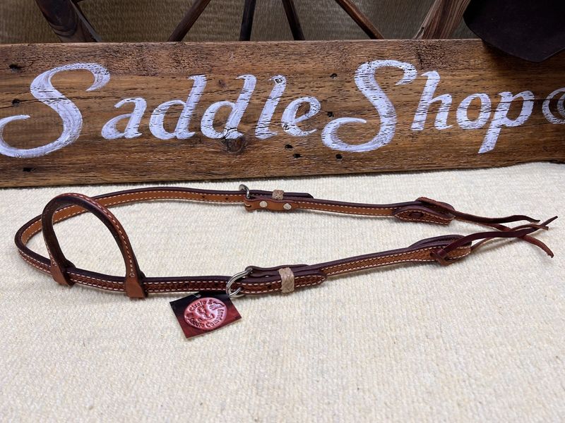 Circle L One Ear Headstall with Rawhide Keepers