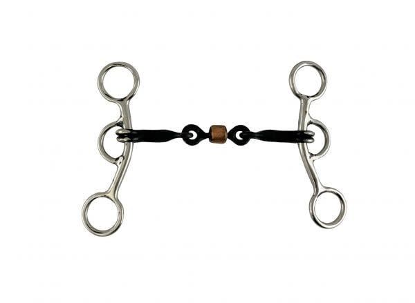 Gag - Showmam Stainless Steel JR Cowhorse Bit