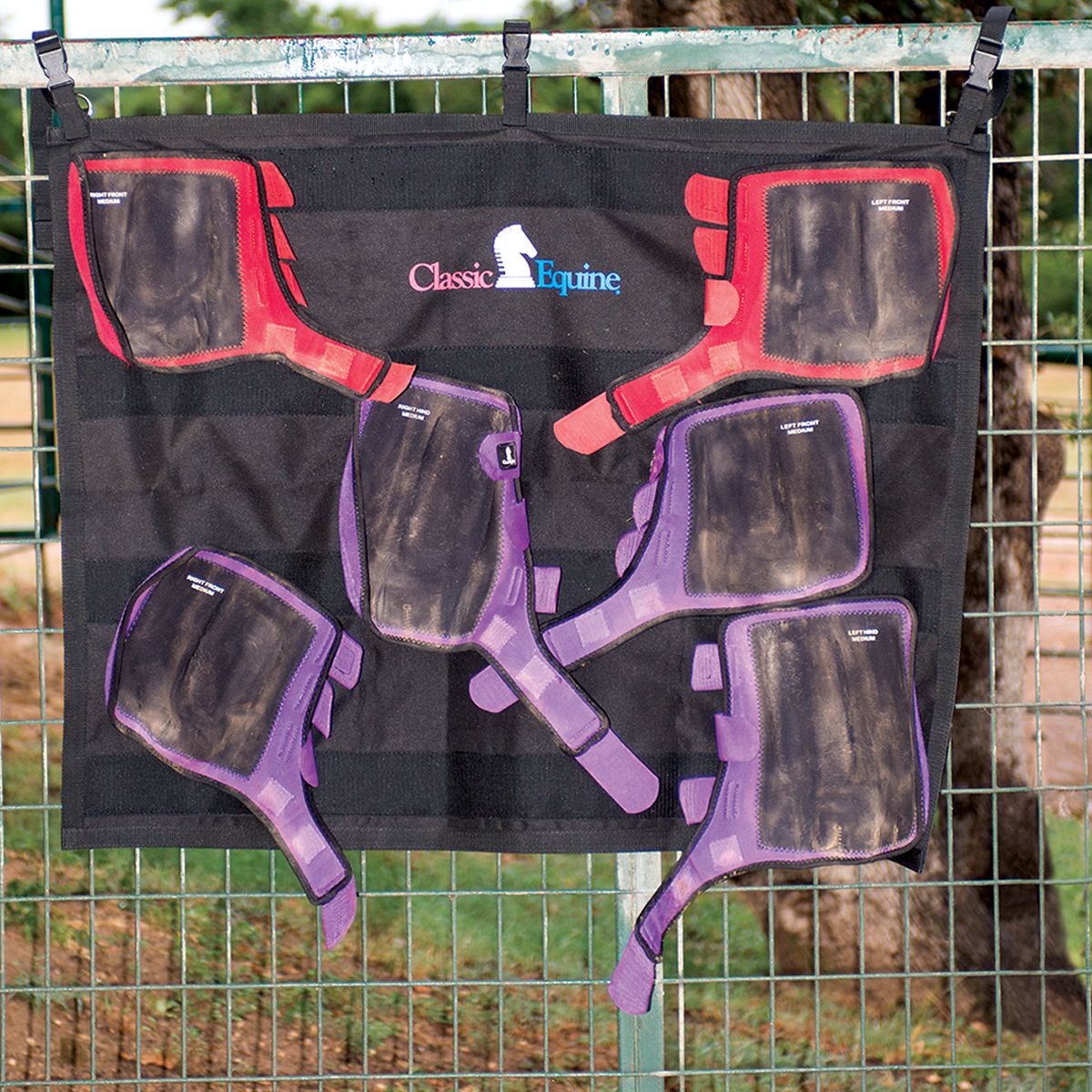 Hanging Wash Rack Black