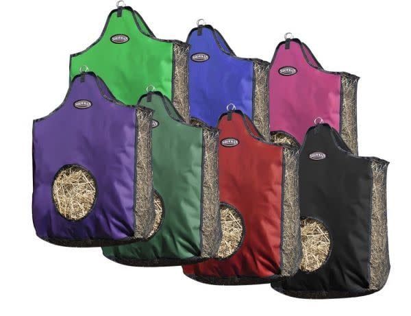 Heavy Denier Nylon Hay Bag with Mesh Sides - 23"x6"x19"