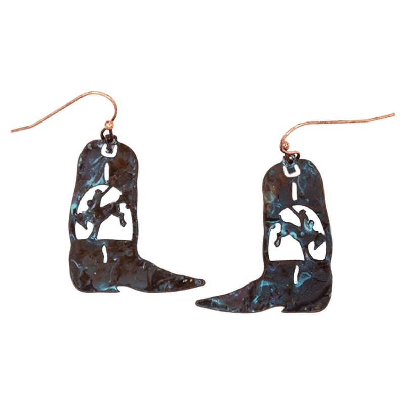 Earrings - Horse 'N Boots Pewter