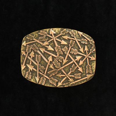 Belt Buckle - Scattered Arrows