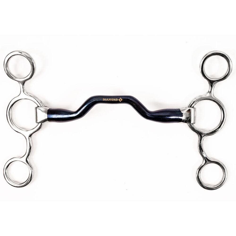 Diamond R Jr Cowhorse Solid Low Port Bit - 5"
