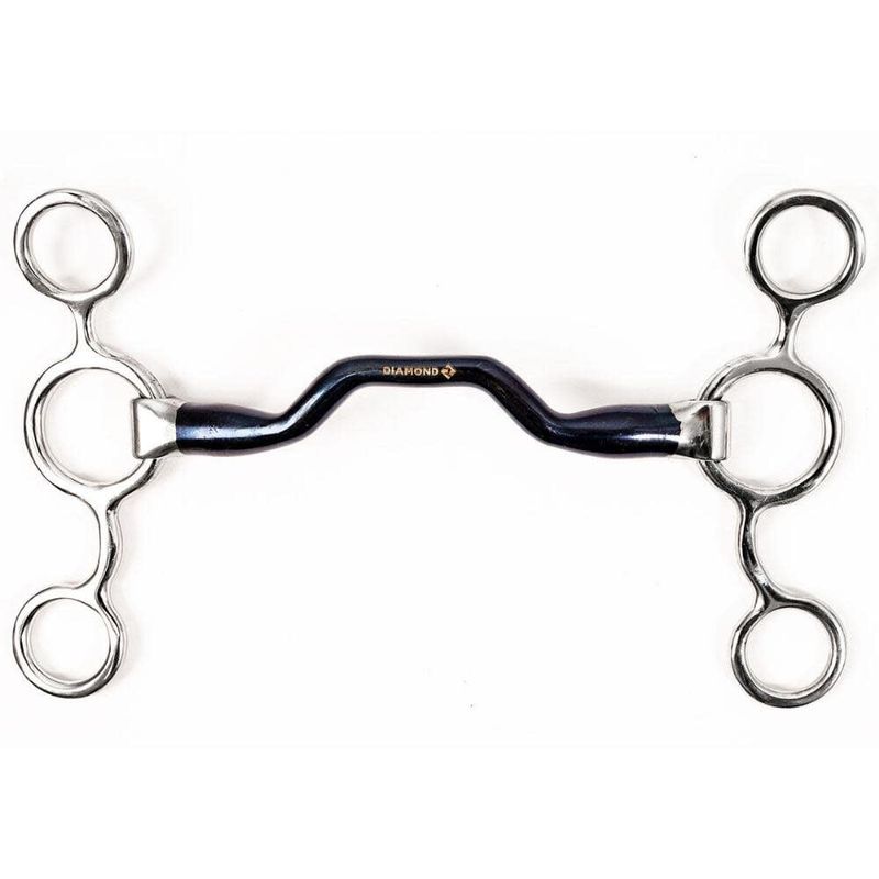 Diamond R Jr Cowhorse Solid Low Port Bit - 5"