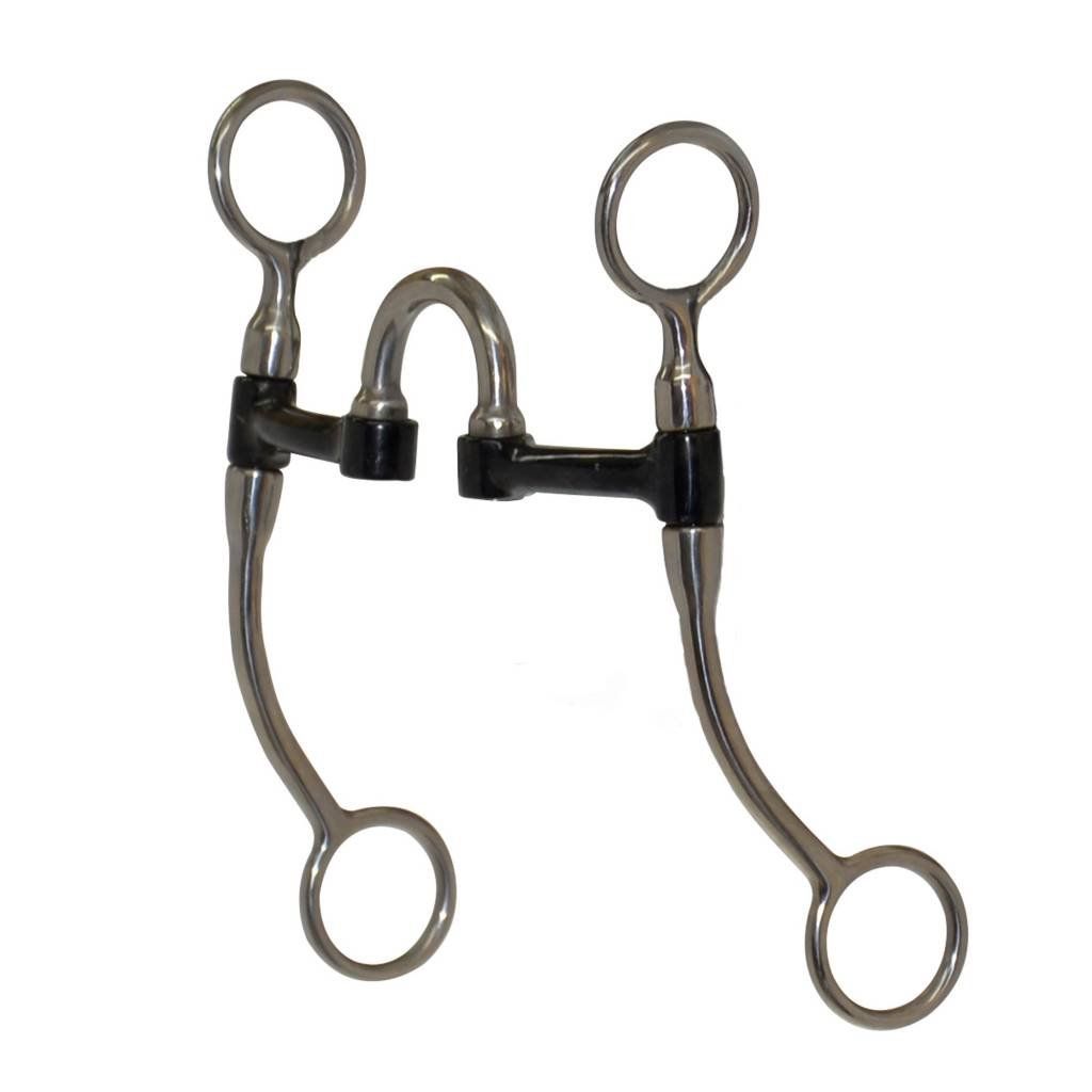 Curb - Reinsman Diamond R Correction Sweet Iron Bit, 5"