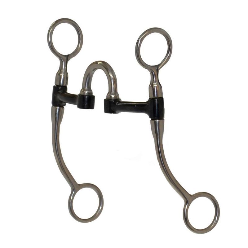Curb - Reinsman Diamond R Correction Sweet Iron Bit, 5"