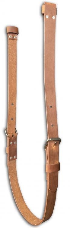 Economy Flank Cinch w/Billets - Medium Oil