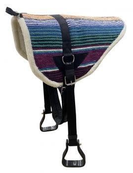 Showman Serpae Navajo Bareback Pad