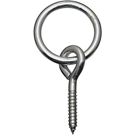 Hitching Ring w/Screw Eye - 2"