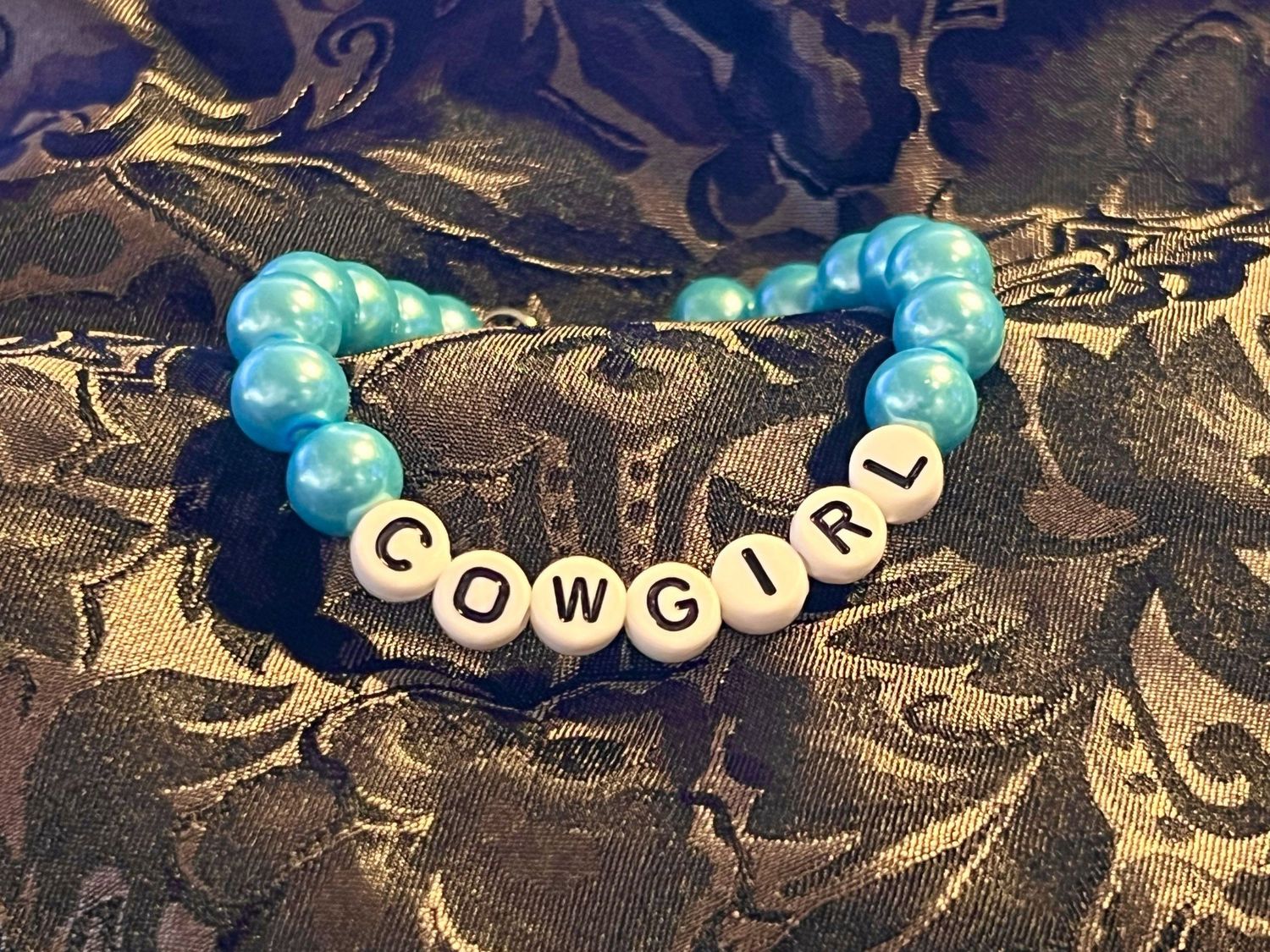 Bracelet - "Cowgirl" Beads, Assorted Colors