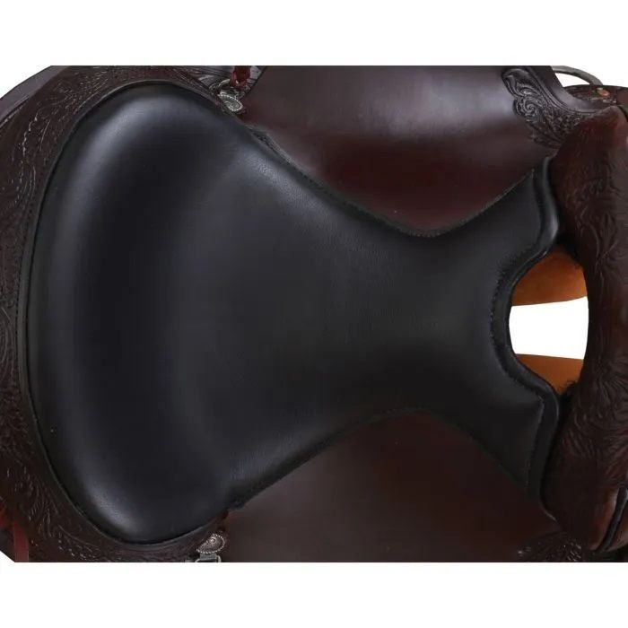 15" Wide Circle Y High Horse Mesquite - Reg Oil